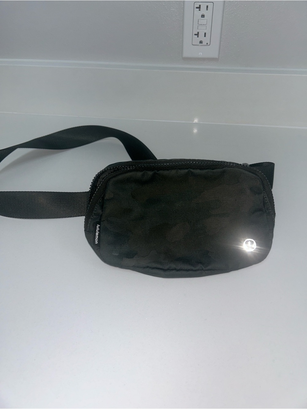 lululemon athletica olive green camouflage Crossbody Waist Pack